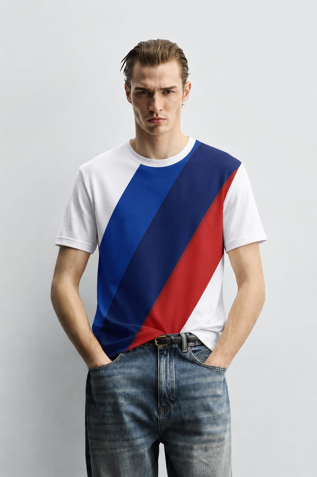 Men’s cotton crew neck t-shirt